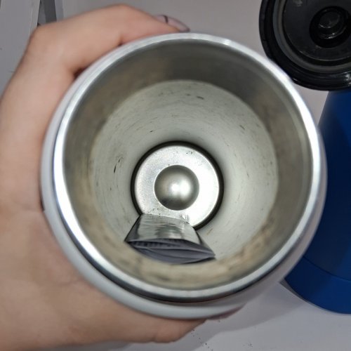2PK THERMOFLASK DOUBLE WALL VACUUM INSULATED LEAK PROOF STAINLESS STEEL WATER BOTTLE - 40 OZ - ICE GREY/AZURE BLUE image 4