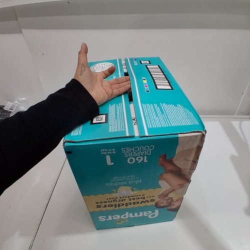 160PK PAMPERS SWADDLERS DIAPERS - SIZE 1 image 3