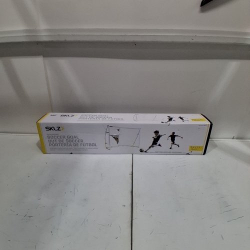 SKLZ QUICKSTAR SOCCER GOAL - 8FT X 5FT - WHITE/YELLOW/BLACK (MODEL: 1996707) image 2