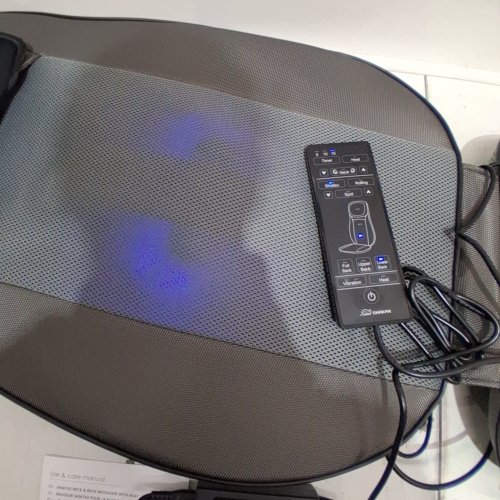 SNAILAX SHIATSU NECK & BACK MASSAGER WITH HEAT image 2