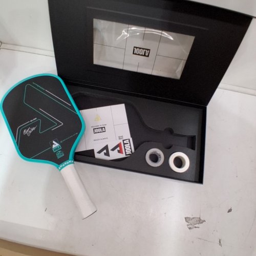 JOOLA BEN JOHNS HYPERION CFS SERIES PICKLEBALL PADDLE - 16MM - CRASH TEAL (MODEL: 600464) image 3