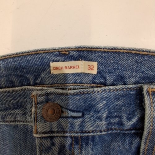 WOMEN'S LEVIS CINCH BARREL JEANS - 32 - MEDIUM WASH - (STYLE:PC9-003V5-0002) image 2