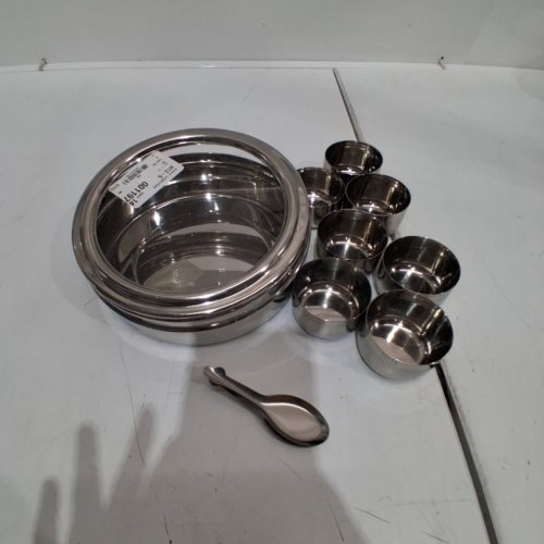 10PC VERKA STAINLESS STEEL SPICE BOX - SILVER image 2