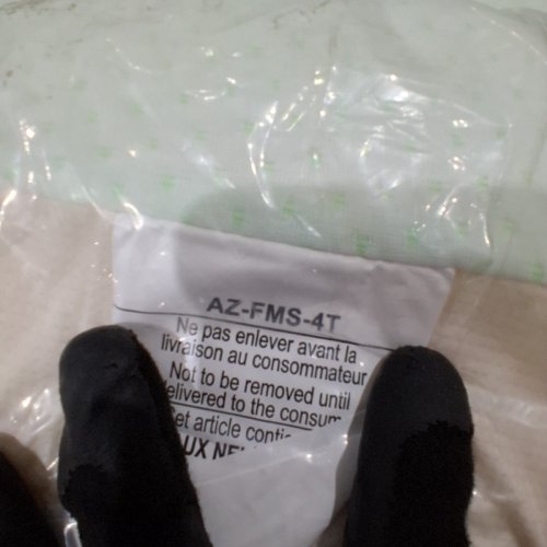 ZINUS MEMORY FOAM FIRM MATTRESS, 4" TWIN - WHITE (MODEL: AZ-FMS-4T) image 2