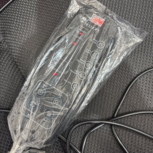 BELHOPE 5-IN-1 SHIATSU MASSAGER WITH HEAT AND KNEADING FOR NECK SHOULDER BACK WAIST AND THIGHS - BLACK (MODEL: ‎SJD-01) image 2