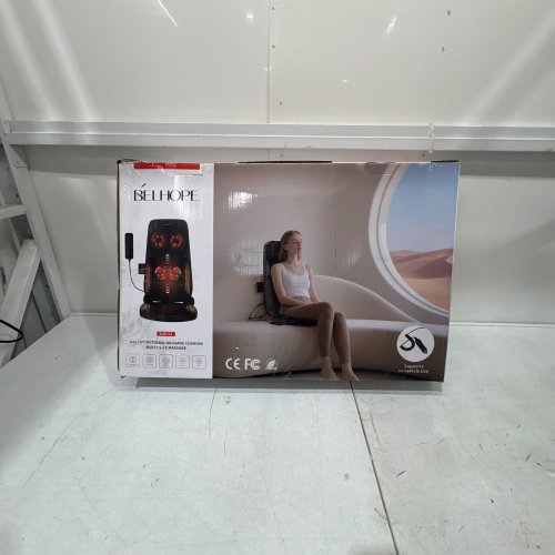 BELHOPE 5-IN-1 SHIATSU MASSAGER WITH HEAT AND KNEADING FOR NECK SHOULDER BACK WAIST AND THIGHS - BLACK (MODEL: ‎SJD-01) image 6