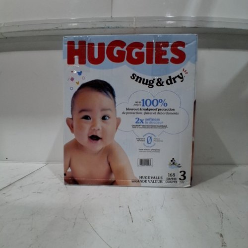 168PK HUGGIES SNUG AND DRY - SIZE 3 image 3