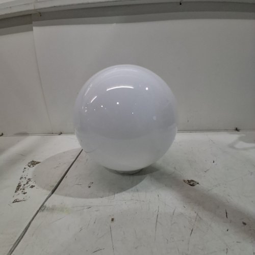 MILAGET WALL SCONCE ACRYLIC LAMP POST GLOBE BALL LAMP COVER - 12" X 7" - WHITE (MODEL: 4KO26EG4T0KJ) image 2