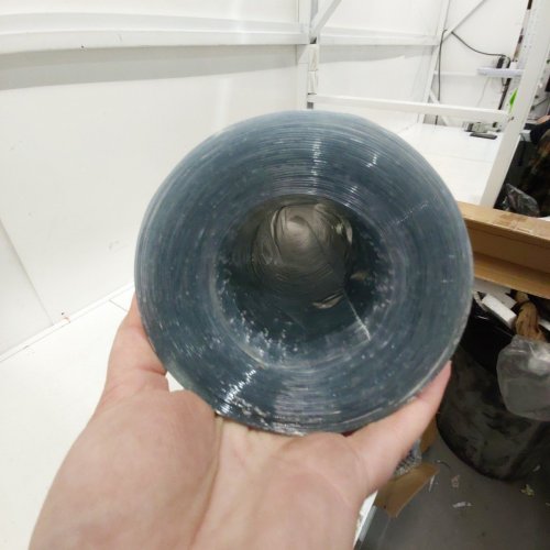 CLEAR VINYL ROLL - 4 GUAGE THICKNESS - 39.5" WIDE - CLEAR/TRANSLUCENT image 5