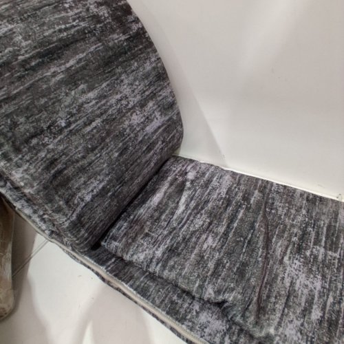 GARVEE MODERN NON-SLIP THIN NON-SHEDDING WASHABLE AREA RUG - 8FTX10FT - GREY/BLACK - (STYLE:PHO_16OWES1E1) image 3