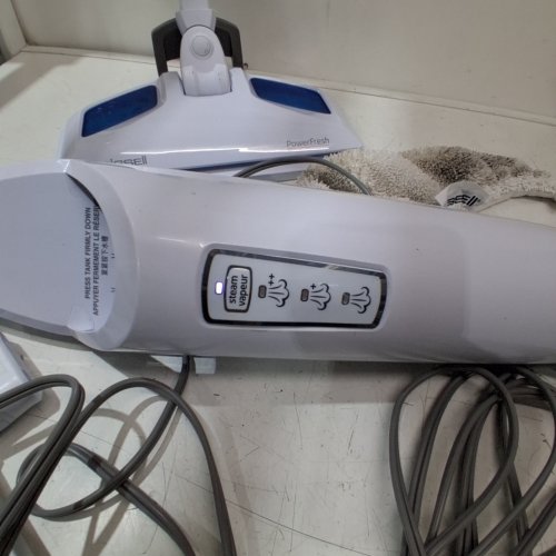 BISSELL POWERFRESH STEAM MOP - WHITE/BLUE (MODEL: 1940B) image 2