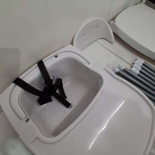 EVENFLO 4-IN-1 EAT & GROW CONVERTIBLE BABY HIGHCHAIR - POP STAR GREY image 3