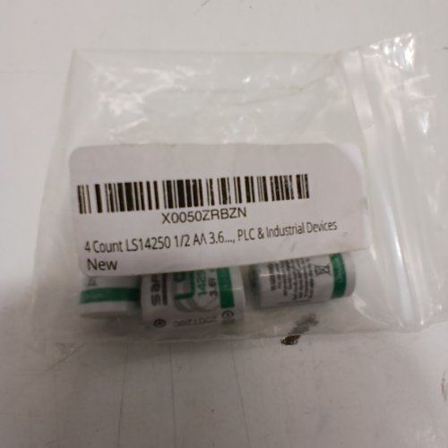 4PK SAFT LS14250 LITHIUM 3.6 V BATTERIES image 2