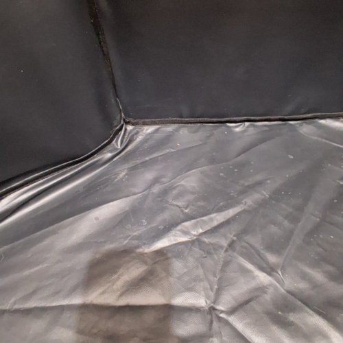 AKINERRI FOLDABLE DOG PLAYPEN - 36" X 36" X 23" - BLACK/GREY image 4