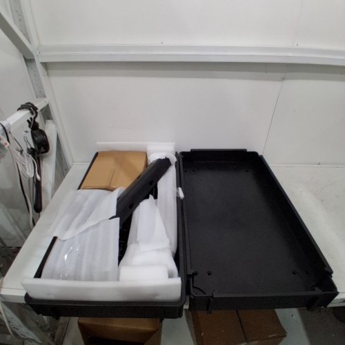 VEVOR UTILITY SERVICE CART - 2 SHELF - 550 LBS CAP - BLACK (MODEL: JY-BS) image 2