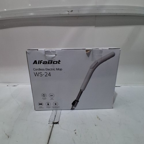 ALFABOT 4-IN-1 CORDLESS ELECTRIC FLOOR MOP WITH SPRAYER AND LED LIGHTS - WHITE (MODEL:WS-24) image 6