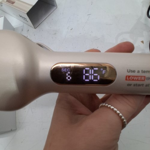 TYMO ROVY DEEP HAIR WAVER CRIMPER HOT IRON WITH CERAMIC TOURMALINE BARREL - 1.25" (MODEL: HC507P) image 3