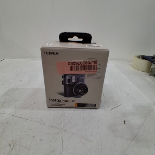 FUJIFILM INSTAX MINI 41 INSTANT CAMERA WITH EXPOSURE CONTROL AND AUTOMATIC FLASH, SELFIE AND CLOSE UP MODE - BLACK/GREY (MODEL: 16844434) image 6