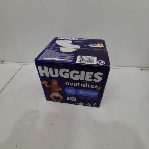 36PK HUGGIES OVERNITES NIGHT TIME DISPOSABLE DIAPERS, SIZE 7 - WINNIE THE POOH image 2