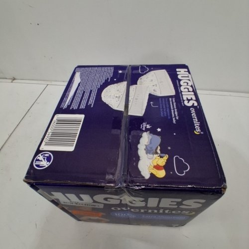 36PK HUGGIES OVERNITES NIGHT TIME DISPOSABLE DIAPERS, SIZE 7 - WINNIE THE POOH image 3