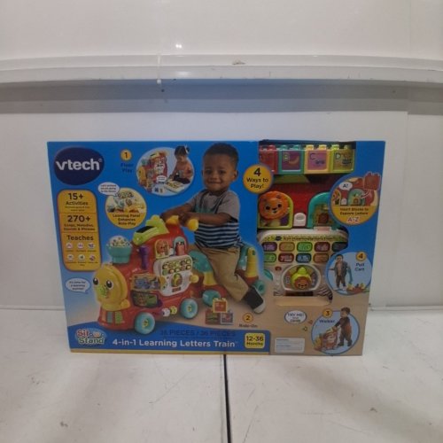 VTECH 4-IN-1 LEARNING LETTERS TRAIN - MULTI-COLOUR (MODEL: 80-547800) image 3