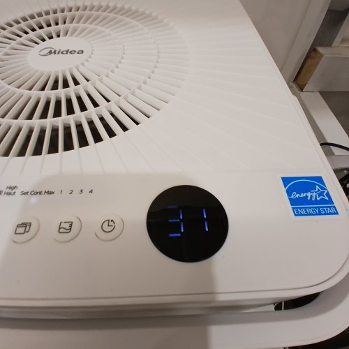 MIDEA CUBE 50 PINT SMART WIFI DEHUMIDIFIER - 4,500 SQ. FT - WHITE (MODEL: MAD50S1QWT-A) image 2