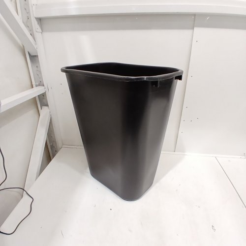 RUBBERMAID RECTANGULAR WASTEBASKET TRASH CAN - 41QT/10.25GAL - BLACK (MODEL: FG295700BLA) image 2