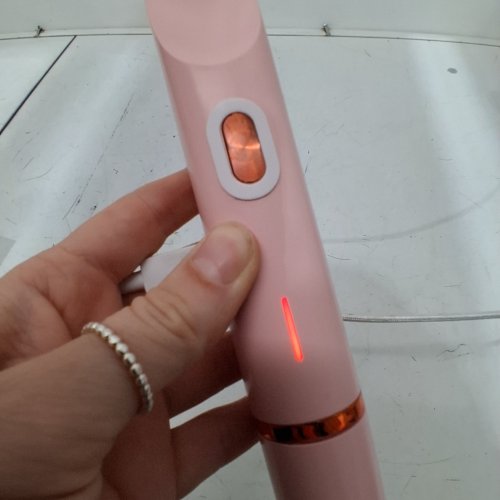 RECHARGEABLE DUAL HEAD SHAVER WITH TRIMMER LENGTH ATTACHMENT - PINK image 2