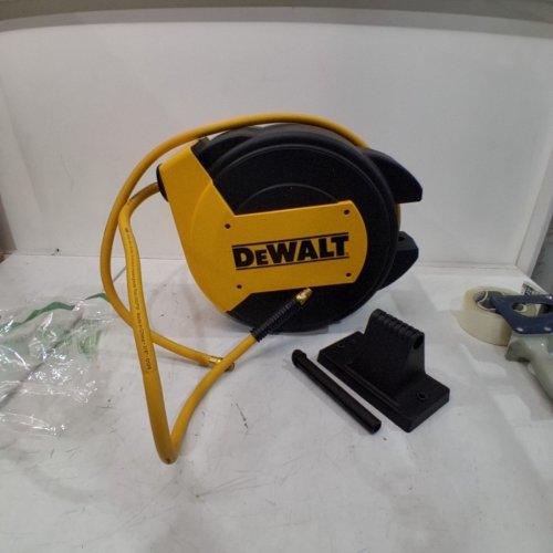DEWALT HOSE REEL AUTOMATIC RETRACTION ENCLOSED AIR HOSE REEL - 50FT - 300PSI (MODEL: DXCM024-0434) image 2