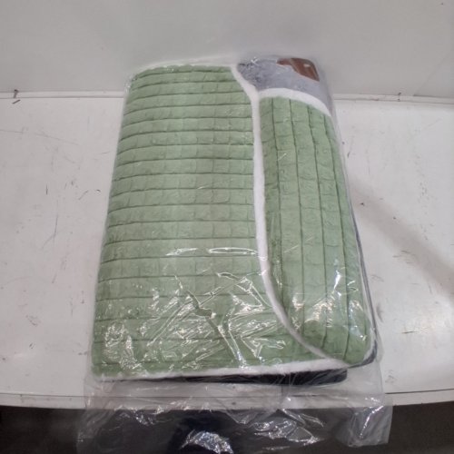 KIMPETS PLUSH PET NEST BED- 3XL (28" X 38"X2") - GREEN image 3