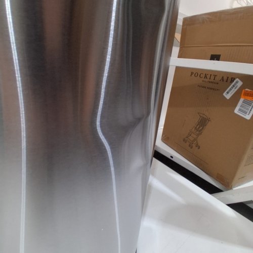 ATOMATIC TOUCH FREE STAINLESS STEEL TRASH CAN - 50L - SILVER (MODEL: TC-1350R-SS) image 4