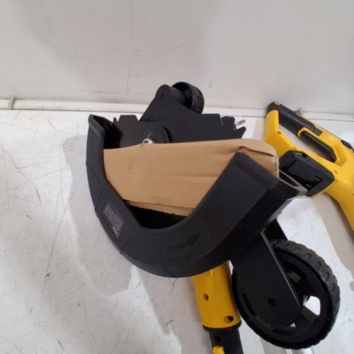 (TOOL ONLY) BRUSHLESS CORDLESS EDGER/TRENCHER WITH 9’’ BLADE, 3 POSITION ADJUSTABLE DEPTH - COMPATIBLE WITH 20V BATTERY, YELLOW (MODEL:EGBR20) image 3