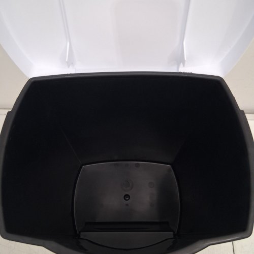 MISTRAL STEP-ON GARBAGE CAN - 5GAL - WHITE image 4