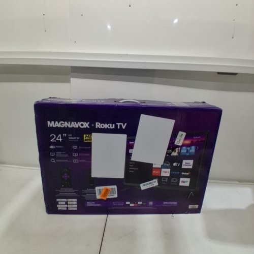 MAGNAVOX ROKU TV 720P SMART TELEVISION - 24" - BLACK (MODEL: MRT2405) image 7