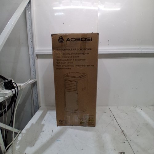 AOBOSI PORTABLE 4-IN-1 AC AIR CONDITIONER WITH DEHUMIDIFIER - 8,000 BTU, WIFI CONTROL FOR ROOM 182 SQ.FT - WHITE ( MODEL- A019E-05KR) image 10