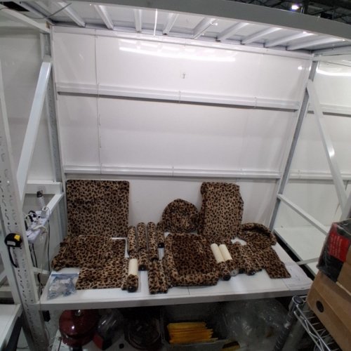 WEEWAY INDOOR CAT TREE TOWER - 63" - LEOPARD PRINT (STYLE: AKKT007) image 3