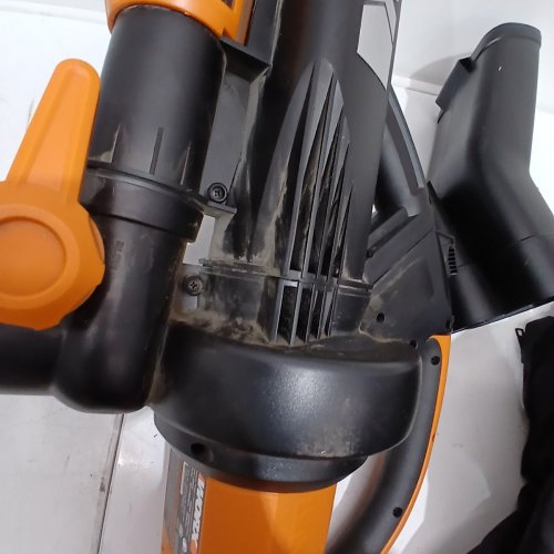 WORX TRIVAC 3-IN-ONE BLOWER/MULCHER/VACUUM WITH METAL IMPELLER AND COLLECTION BAG - 12AMP - 120V (MODEL: WG509) image 3
