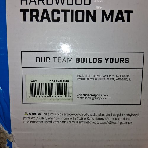 CHAMPRO HARDWOOD TRACTION MAT - 60 SHEETS; 19" X 19" (MODEL: AP-000142) image 2