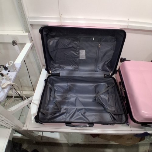 3PC AKLSVION DURABLE ROTATING LUGGAGE SET - 20"/24"/28" - PINK - (MODEL:AK-17) image 7