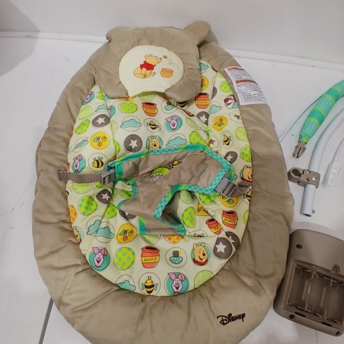 BRIGHT STARTS DISNEY BABY WINNIE THE POOH BOUNCER - DOTS & HUNNY POTS (MODEL: 60256) image 4