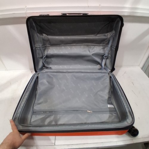 COOLIFE LUGGAGE SUITCASE PC+ABS WITH TSA LOCK SPINNER - 30" - ORANGE (MODEL: LUGGAGE981ABS) image 7