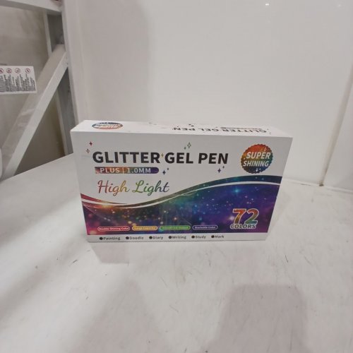 68PK GLITTER GEL PENS FOR COLORING/JOURNALING - 1.0 MM - MULTICOLOUR image 4