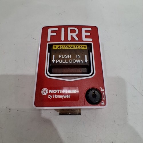 NOTIFIER BY HONEYWELL DUAL ACTION ADDRESSABLE FIRE ALARM PULL STATION - RED (MODEL: NBG-12LX) image 3