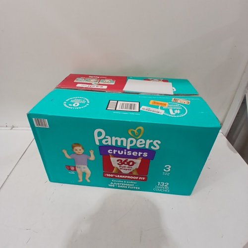 132PK PAMPERS CRUISERS 360° GAP-FREE FIT DIAPERS - SIZE 3 (16-28LBS) image 3