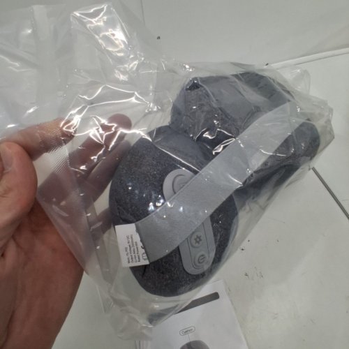 3-IN-1 NECK MASSAGER PILLOW WITH HEAT & TRACTION 8W - GREY (MODEL: YL-T02) image 2