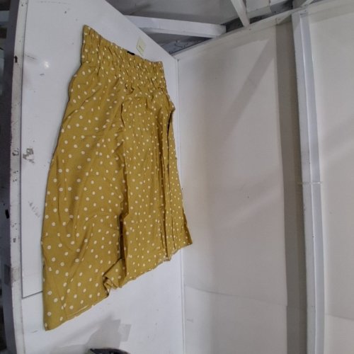 GEORGE POLKA DOT SKIRT - LARGE - MUSTARD YELLOW image 2