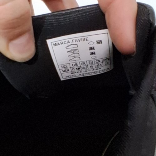 MEN'S FITVILLE EASYTOP DELUXE DRESS SHOES - 11.5W - BLACK (STYLE: ETDCBLACK115_W) image 4