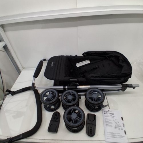 EVENFLO REVERSI LIGHTWEIGHT REVERSIBLE STROLLER - ALTAIR BLACK (MODEL: ‎14112422) image 2
