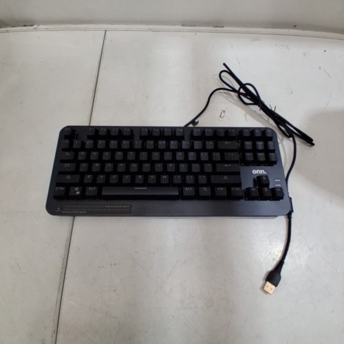 ONN RGB MECHANICAL COMPACT TENKEYLESS GAMING KEYBOARD - 87 KEYS - BLACK - (MODEL:ONA23HO018C) image 3