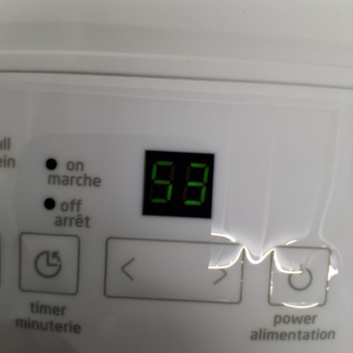 MIDEA EASYDRY DEHUMIDIFIER WITH DIGITAL DISPLAY - 1500SQ.FT. COVERAGE - WHITE (MODEL: MAD22C1AWS) image 2